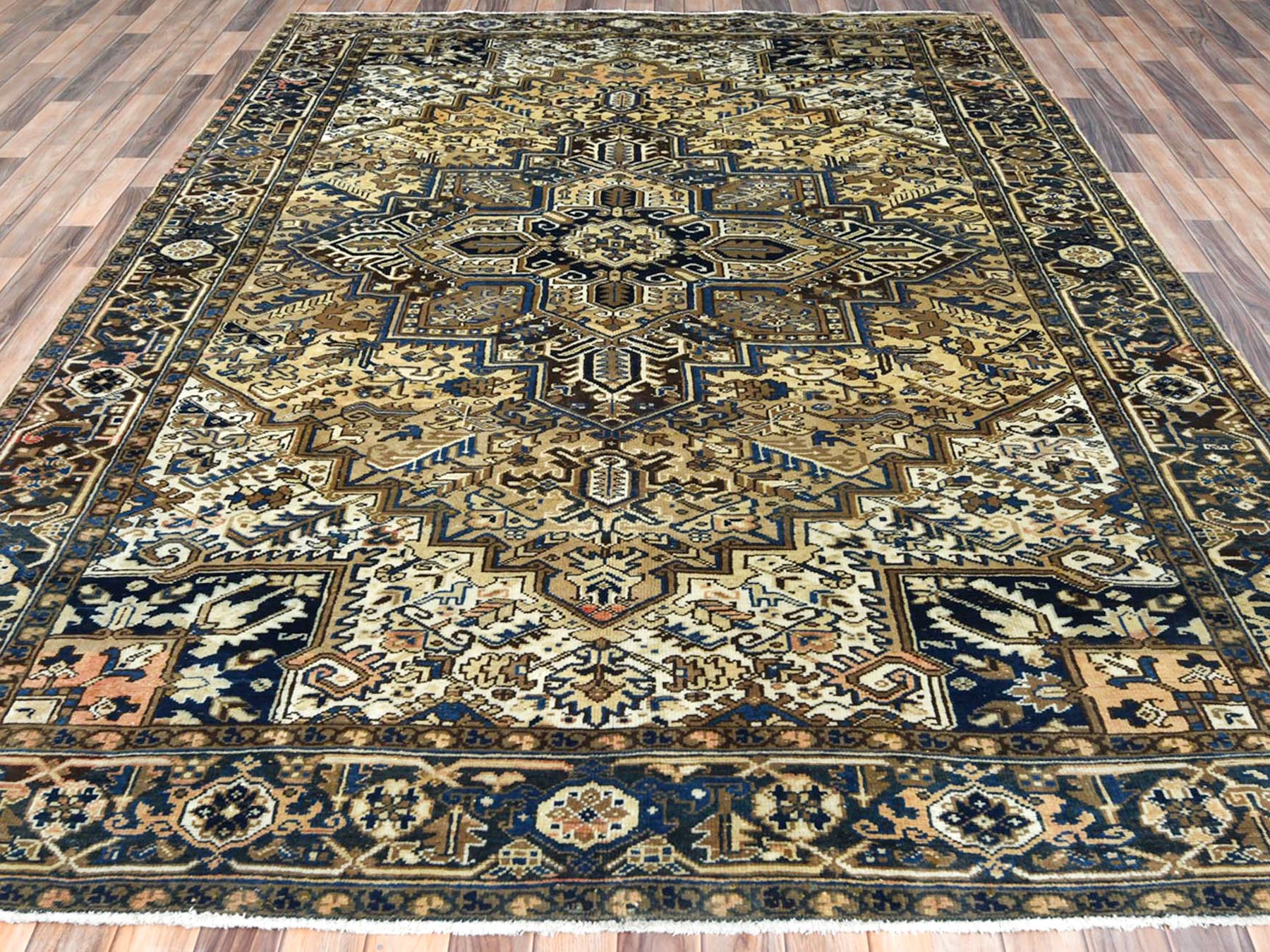 Overdyed & Vintage Rugs LUV731124